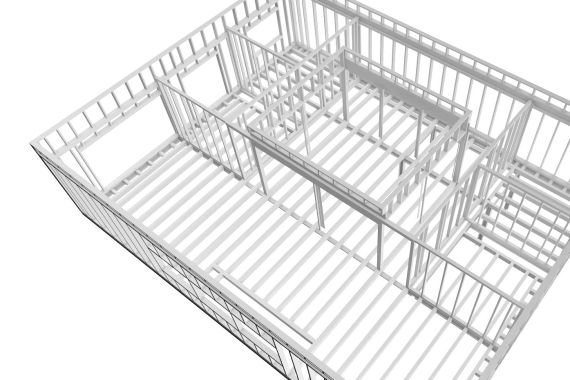 Perspektive Holzrahmenbau