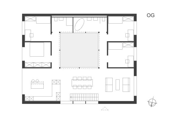 Grundriss Patio